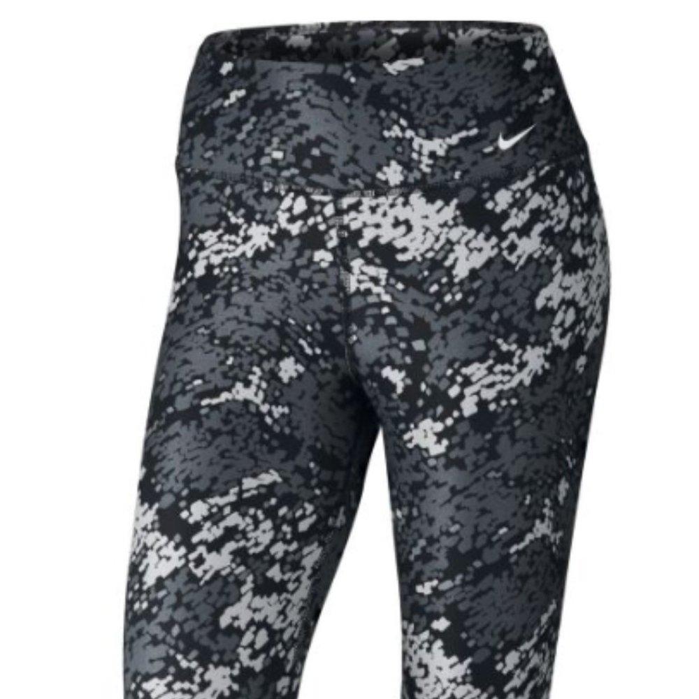 Nike Dri-Fit Leggings Ten Less Plastic Bottles One Legend Capri Pant Size Small